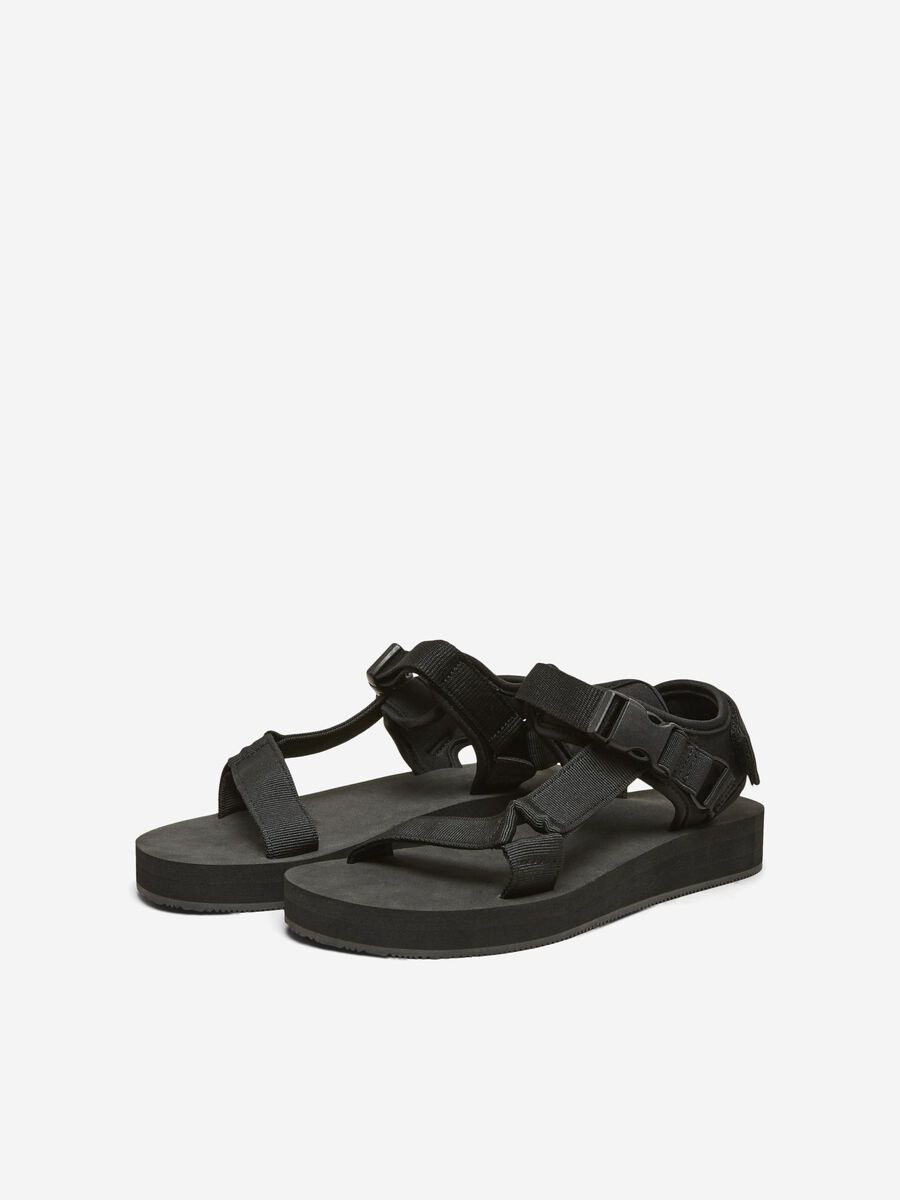 Selected CLIP STRAP SANDALS, Black, highres - 16081951_Black_006.jpg