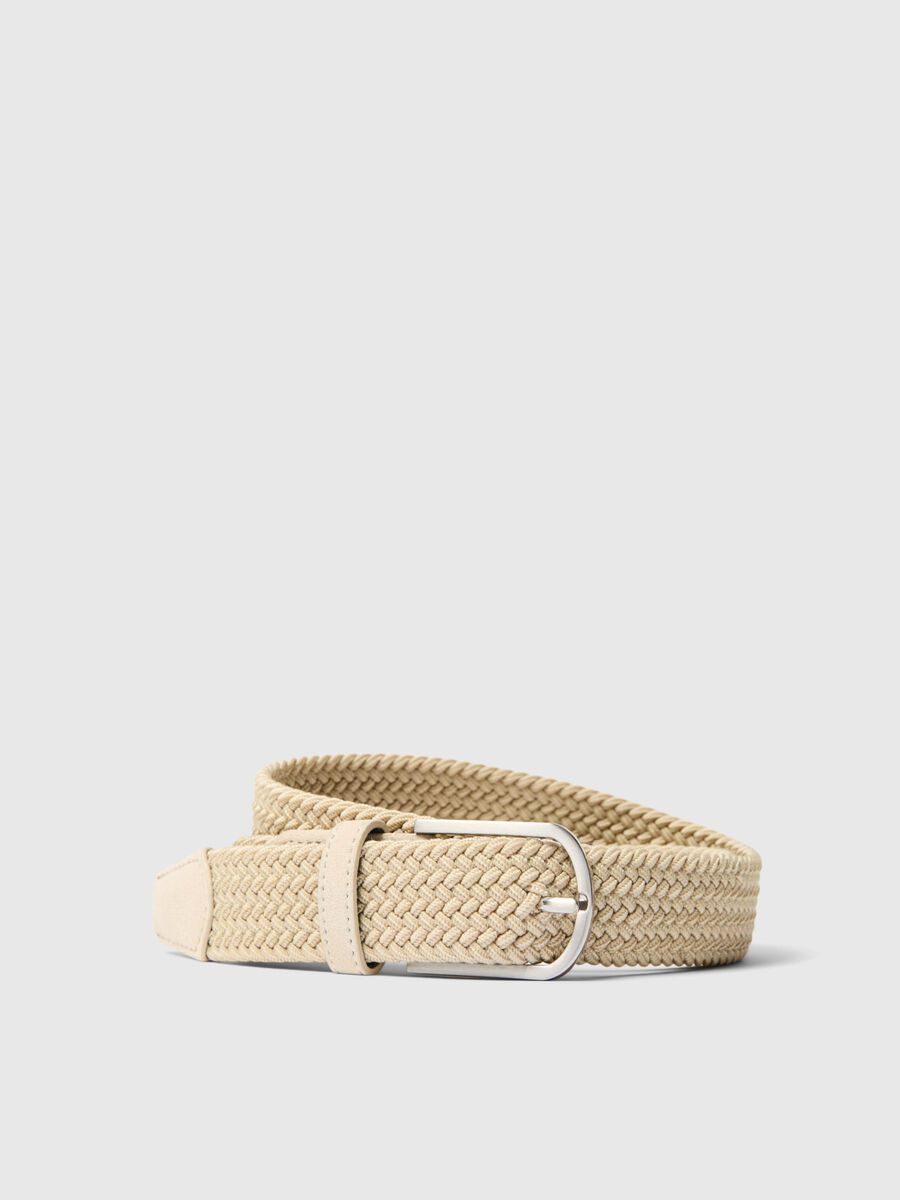 Selected BRAIDED BELT, Fog, highres - 16094661_Fog_002.jpg