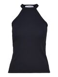 Selected RIBBED TANK TOP, Black, highres - 16073394_Black_001.jpg