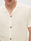 Selected SHORT-SLEEVED SHIRT, Egret, highres - 16090862_Egret_006.jpg