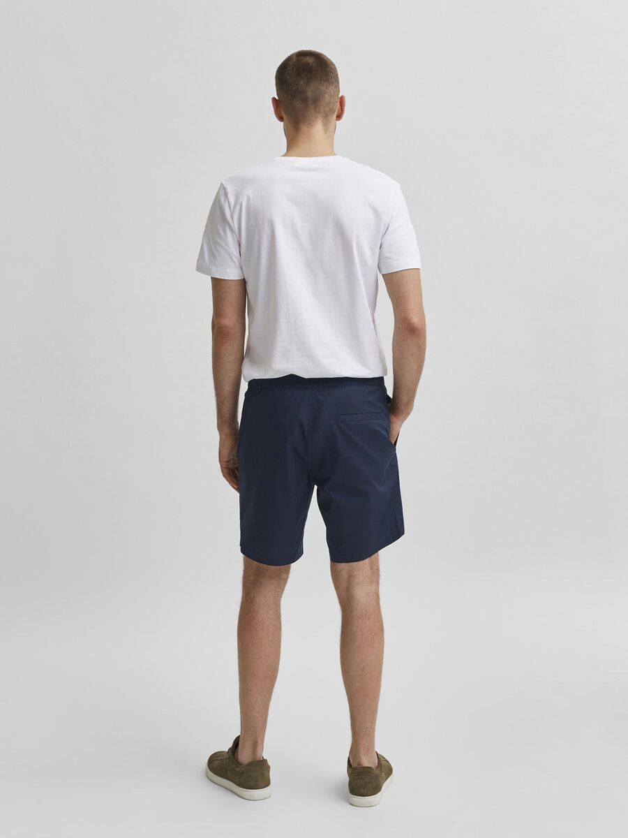 Selected STRETCH KORDELZUG SHORTS, Sky Captain, highres - 16078988_SkyCaptain_004.jpg