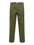 Selected 172 SLIM TAPERED FIT CARGO TROUSERS, Winter Moss, highres - 16083951_WinterMoss_001.jpg