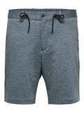 Selected DRAGSNODD SHORTS, Grey Melange, highres - 16082873_GreyMelange_001.jpg