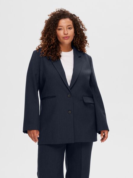 Selected OVERSIZED SINGLE-BREASTED BLAZER, Dark Sapphire, highres - 16090235_DarkSapphire_1037891_002.jpg