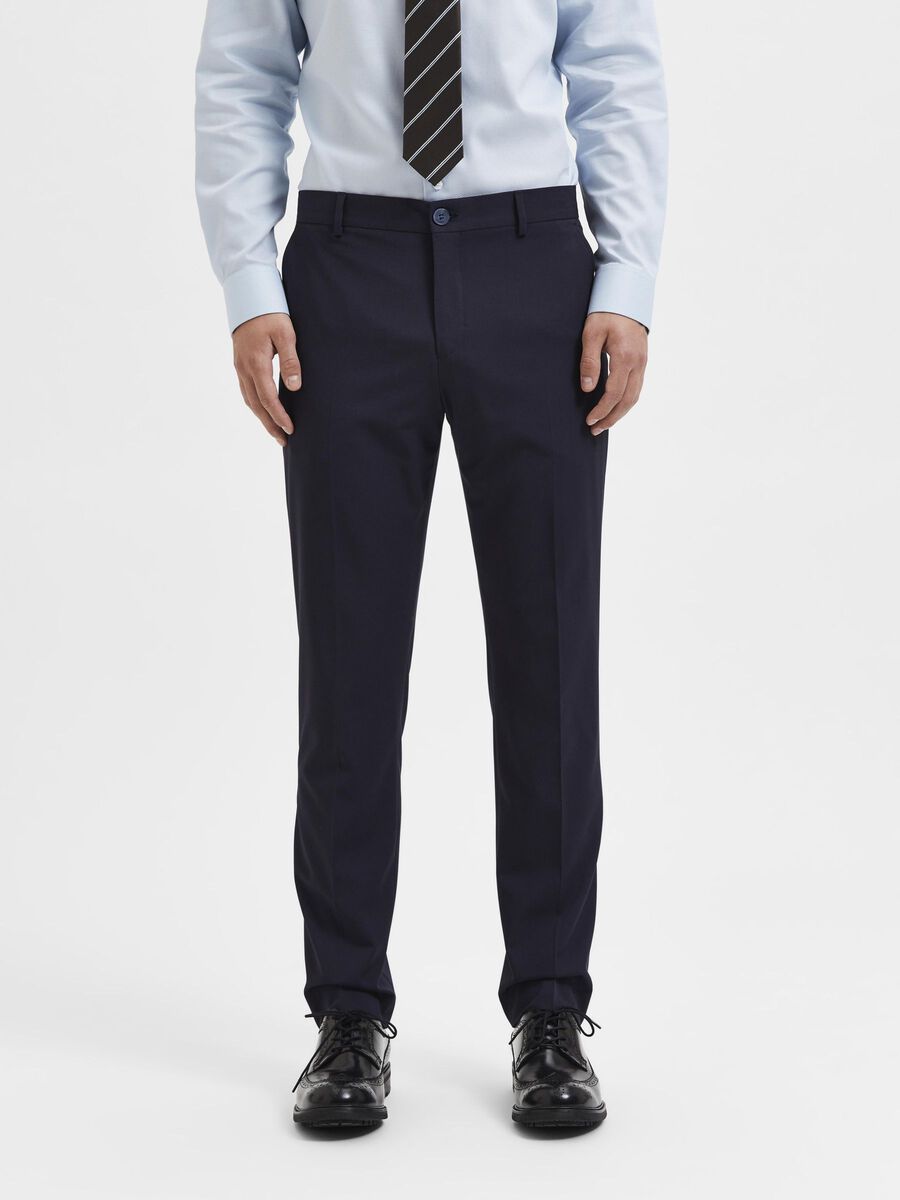 Selected 175 SLIM FIT TROUSERS, Navy Blazer, highres - 16087825_NavyBlazer_003.jpg