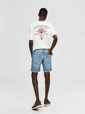 Selected SUPER STRETCH JEANSSHORTS, Light Blue Denim, highres - 16071936_LightBlueDenim_004.jpg