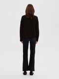 Selected RELAXED FIT WOOL BLEND  CARDIGAN, Black, highres - 16090272_Black_004.jpg