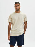 Selected PRINTED T-SHIRT, Oatmeal, highres - 16084626_Oatmeal_003.jpg