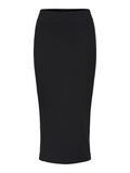 Selected HOGE TAILLE MIDDELLANGE ROK, Black, highres - 16089854_Black_001.jpg