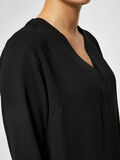 Selected RECYCLED - LONG SLEEVED BLOUSE, Black, highres - 16065487_Black_006.jpg