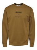 Selected IMPRIMÉ SLOGAN SWEAT-SHIRT, Butternut, highres - 16081244_Butternut_882943_001.jpg