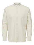Selected COL MAO - CHEMISE, Oyster Gray, highres - 16066631_OysterGray_001.jpg