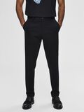 Selected CASUAL STRETCH JERSEY TROUSERS, Black, highres - 16077054_Black_003.jpg