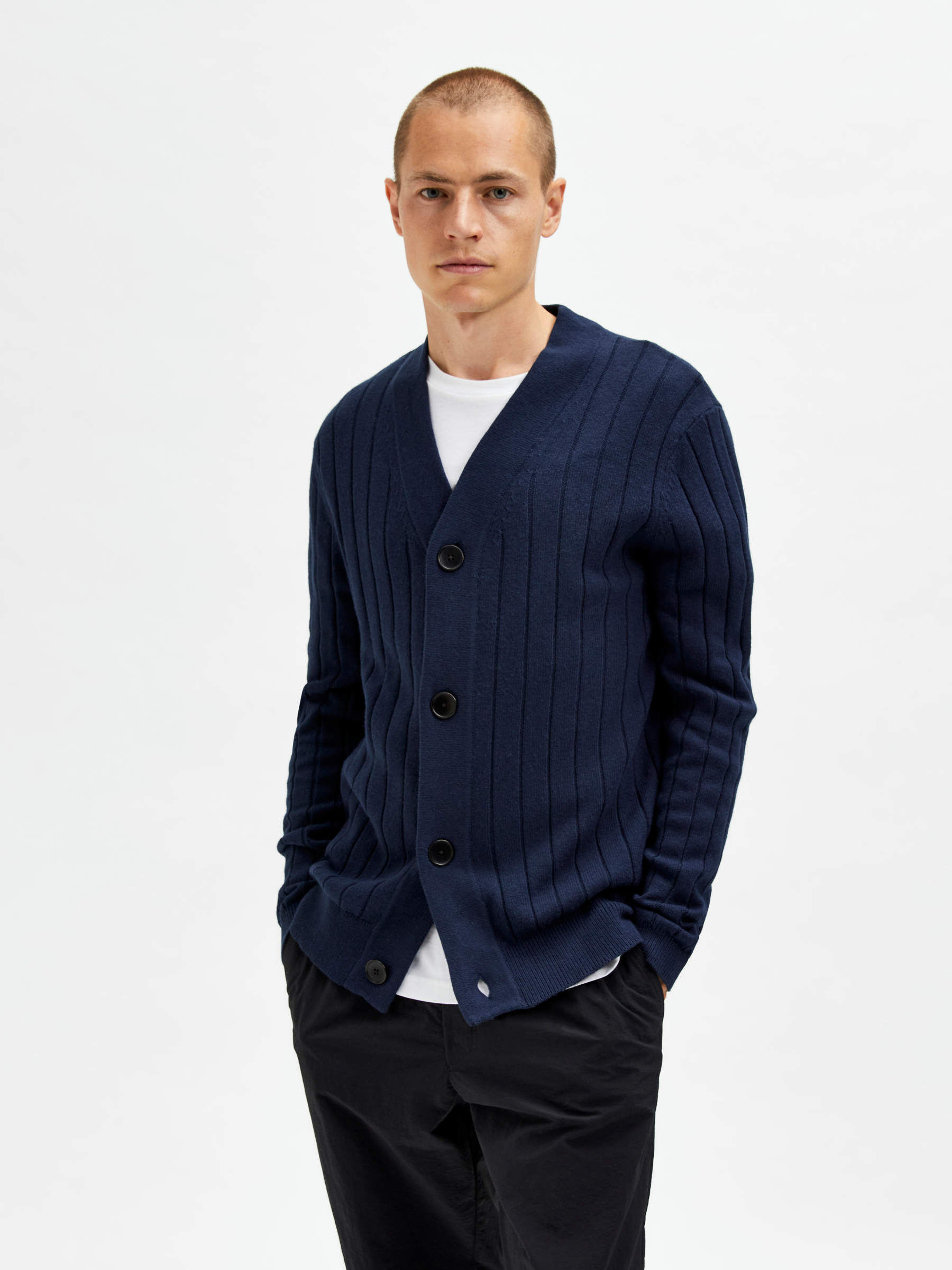 Sapphire blue cardigan deals