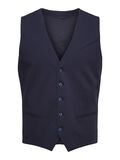 Selected COUPE SLIM EN VISCOSE MÉLANGÉE GILET, Navy Blazer, highres - 16089406_NavyBlazer_001.jpg
