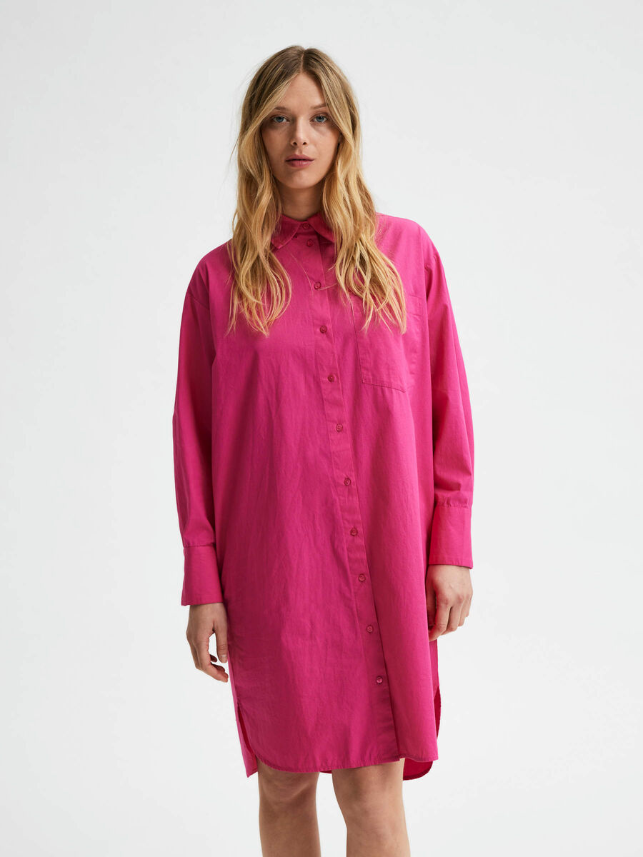Selected LONGLINE SKJORTE, Pink Yarrow, highres - 16086034_PinkYarrow_003.jpg
