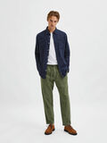 Selected LINEN BLEND TROUSERS, Olivine, highres - 16083584_Olivine_915024_005.jpg