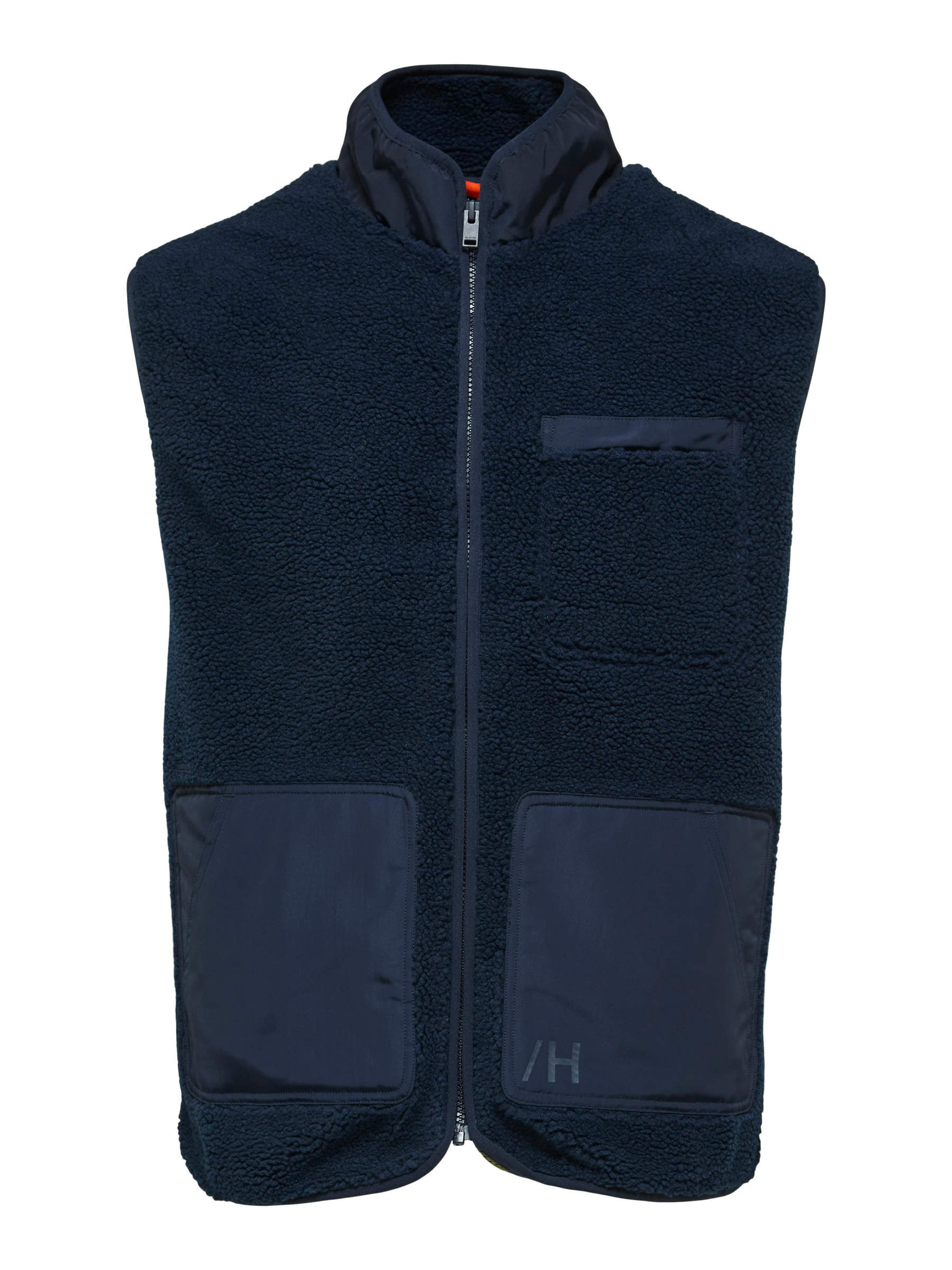 MOLLETON GILET SANS MANCHES Bleu SELECTED HOMME