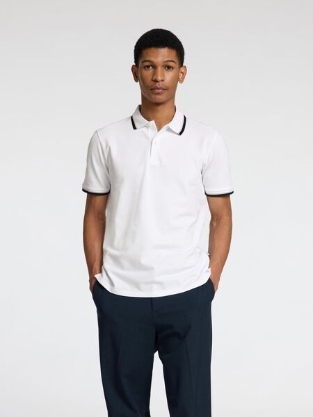 Selected KORTE MOUWEN POLO, Bright White, highres - 16095852_BrightWhite_003.jpg