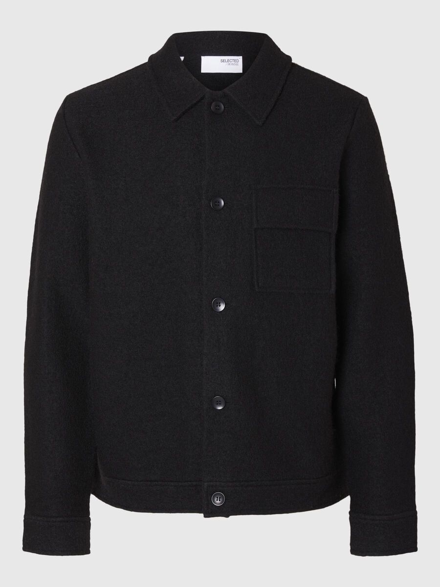 Selected GIACCA-CAMICIA, Black, highres - 16094274_Black_001.jpg