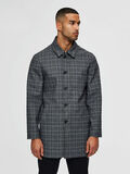 Selected CHECKED STRETCH CAR - COAT, White, highres - 16077991_White_824420_003.jpg