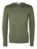 Selected MANCHES LONGUES PULLOVER, Agave Green, highres - 16079774_AgaveGreen_853600_001.jpg