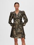 Selected METALLIC JACQUARD MINI DRESS, Gold Colour, highres - 16092709_GoldColour_003.jpg