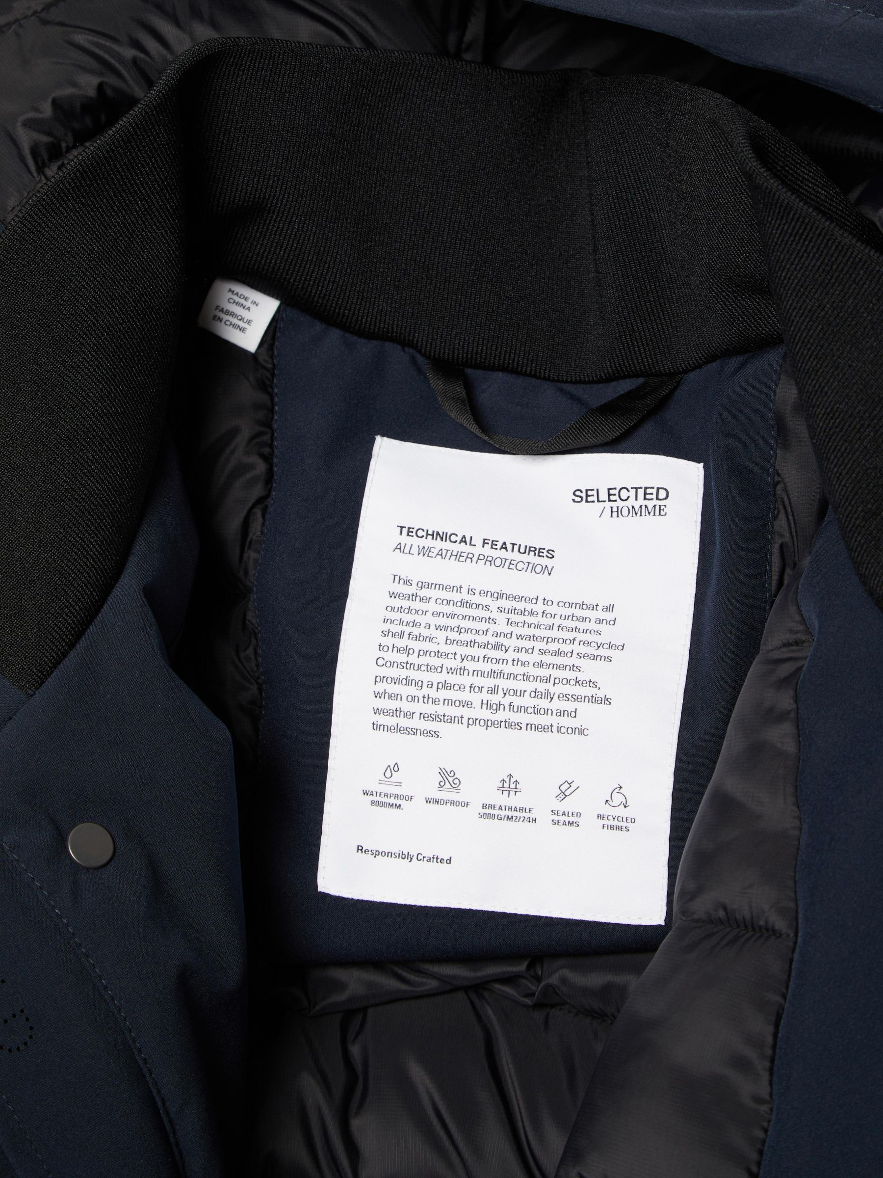 Selected homme tech jacket online