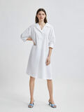 Selected ORGANIC COTTON A-LINE SHIRT, Bright White, highres - 16078970_BrightWhite_005.jpg