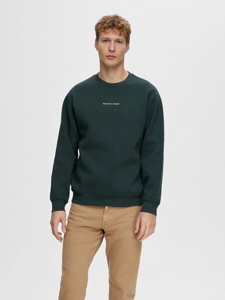 Selected BRODERET SWEATSHIRT, Green Gables, highres - 16090431_GreenGables_003.jpg