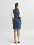 Selected FITTED BUTTON-DOWN DENIM DRESS, Medium Blue Denim, highres - 16079154_MediumBlueDenim_004.jpg