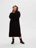 Selected RELAXED KNITTED DRESS, Black, highres - 16091989_Black_007.jpg