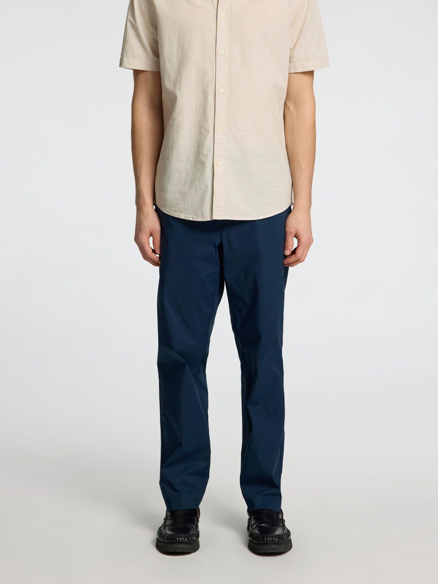 Selected 190 REGULAR FIT TAPERED TROUSERS, Dark Sapphire, highres - 16094570_DarkSapphire_003.jpg