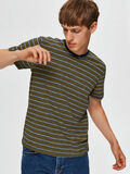 Selected STRIPED ORGANIC COTTON - T-SHIRT, Dark Sapphire, highres - 16074539_DarkSapphire_008.jpg