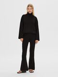 Selected KNITTED FLARED TROUSERS, Black, highres - 16093214_Black_008.jpg