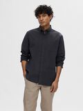 Selected OXFORD CAMISA, Black, highres - 16077359_Black_003.jpg