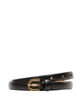 Selected SLIM LEATHER BELT, Black, highres - 16093441_Black_001.jpg