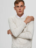 Selected MERINOWOLLEN SWEATER, Light Grey Melange, highres - 16075355_LightGreyMelange_008.jpg