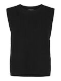 Selected STRIKKET SLIDS VEST, Black, highres - 16078171_Black_001.jpg