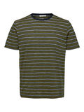 Selected STRIPED ORGANIC COTTON - T-SHIRT, Dark Sapphire, highres - 16074539_DarkSapphire_001.jpg