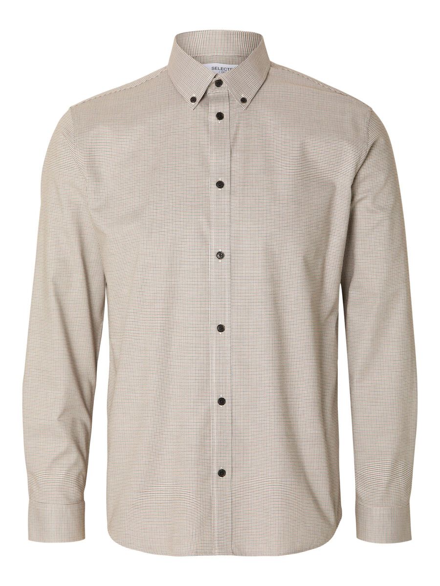 Selected CHECKED SHIRT, Midnight, highres - 16091988_Midnight_1068297_001.jpg