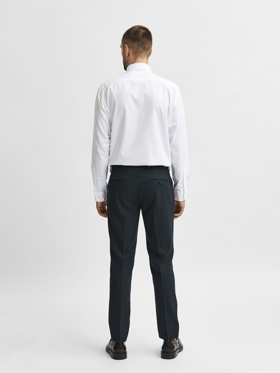 HOMME® SLIM LONG-SLEEVED SHIRT | FIT SELECTED | White
