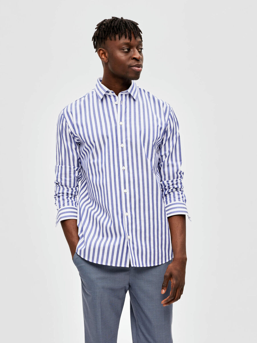 Selected STRIPED LONG SLEEVED SHIRT, Dark Sapphire, highres - 16088364_DarkSapphire_999621_003.jpg