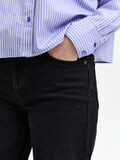 Selected HIGH WAIST WIDE FIT JEANS, Black Denim, highres - 16085713_BlackDenim_006.jpg