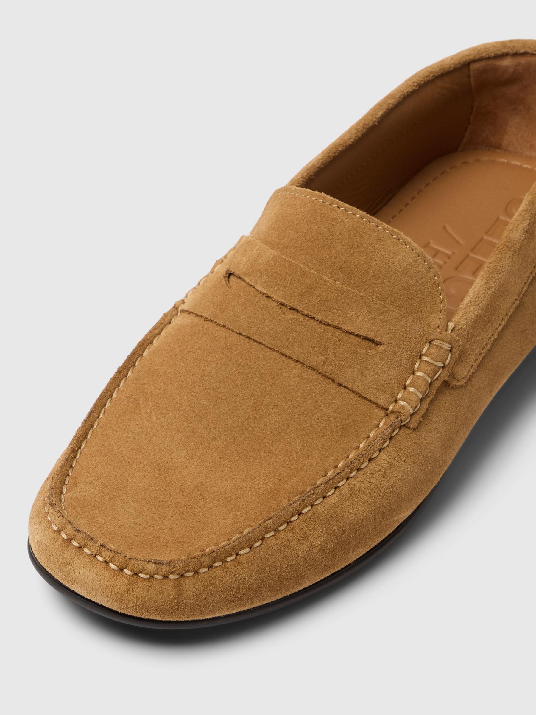 SUEDE LOAFERS Brown SELECTED HOMME