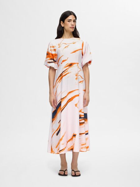 Selected PRINTED VISCOSE BLEND MAXI DRESS, Cradle Pink, highres - 16094132_CradlePink_1109642_003.jpg