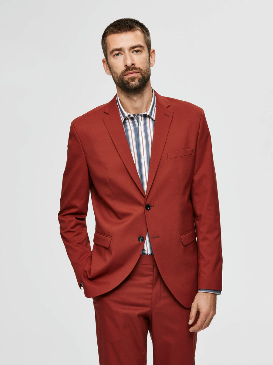 Selected COUPE SLIM - BLAZER, Rosewood, highres - 16077169_Rosewood_003.jpg