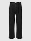 Selected 220 LOOSE FIT JEANS, Black Denim, highres - 16094479_BlackDenim_001.jpg