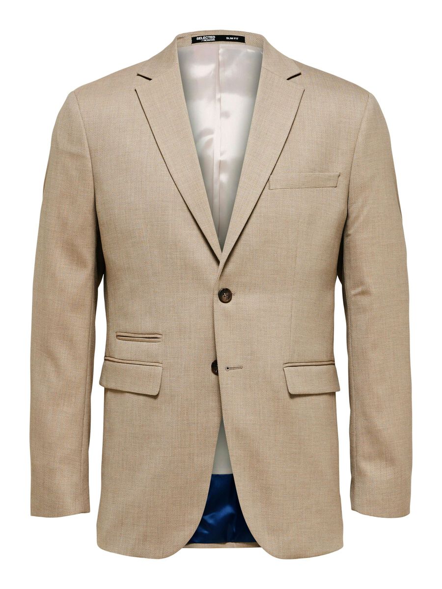 Selected GEWEVEN BLAZER, Sand, highres - 16087868_Sand_001.jpg