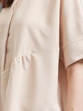 Selected OVERSIZED SATIN KORT KJOLE, Birch, highres - 16068194_Birch_006.jpg